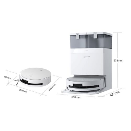 Ecovacs DEEBOT X8 OMNI, OZMO ROLLER, märg- ja kuivpesu - Robottolmuimeja - Image 14