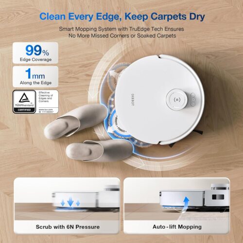 Ecovacs Deebot T30S Combo, märg- ja kuivpuhastus - Robottolmuimeja + käsitolmuimeja - Image 25