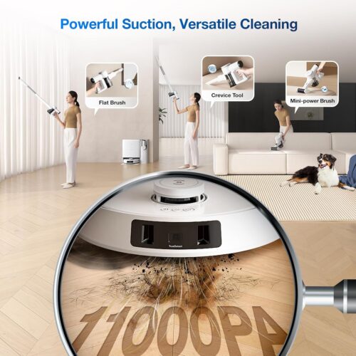 Ecovacs Deebot T30S Combo, märg- ja kuivpuhastus - Robottolmuimeja + käsitolmuimeja - Image 24