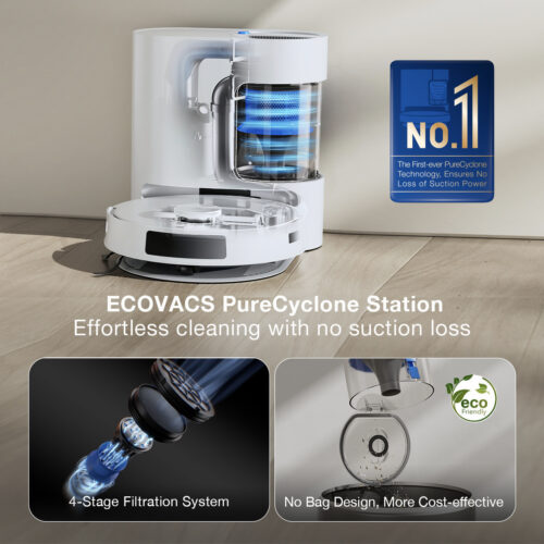 Ecovacs DEEBOT N20 Plus, märg- ja kuivpuhastus - Robottolmuimeja - Image 6