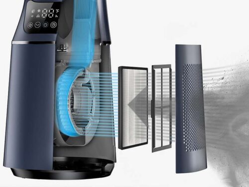 Midea MFP-120i (BL) 2-ühes tornventilaator ja õhupuhasti - Image 18