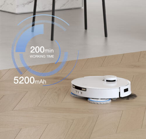 Ecovacs DEEBOT T30C PRO WHITE, märg- ja kuivpuhastus - Robottolmuimeja - Image 13