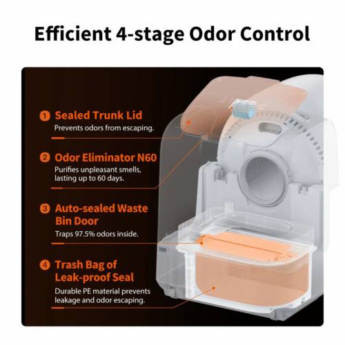 Petkit Purobot Ultra P9903 - Automaatne kassiliivakast - Image 13