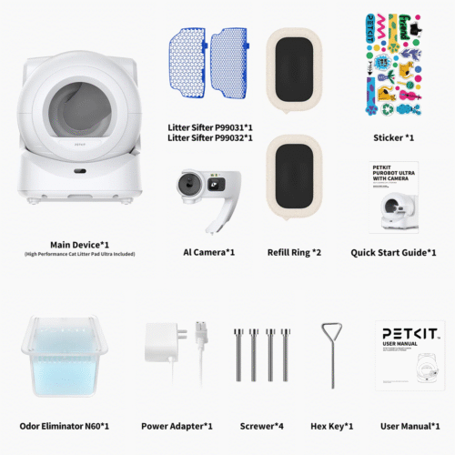Petkit Purobot Ultra P9903 - Automaatne kassiliivakast - Image 11