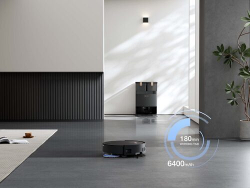 Ecovacs DEEBOT T50 MAX PRO OMNI BLACK, märg- ja kuivpuhastus - Robottolmuimeja - Image 27