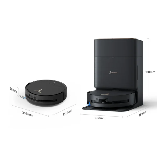 Ecovacs DEEBOT X9 PRO OMNI, märg- ja kuivpesu - Robottolmuimeja - Image 6