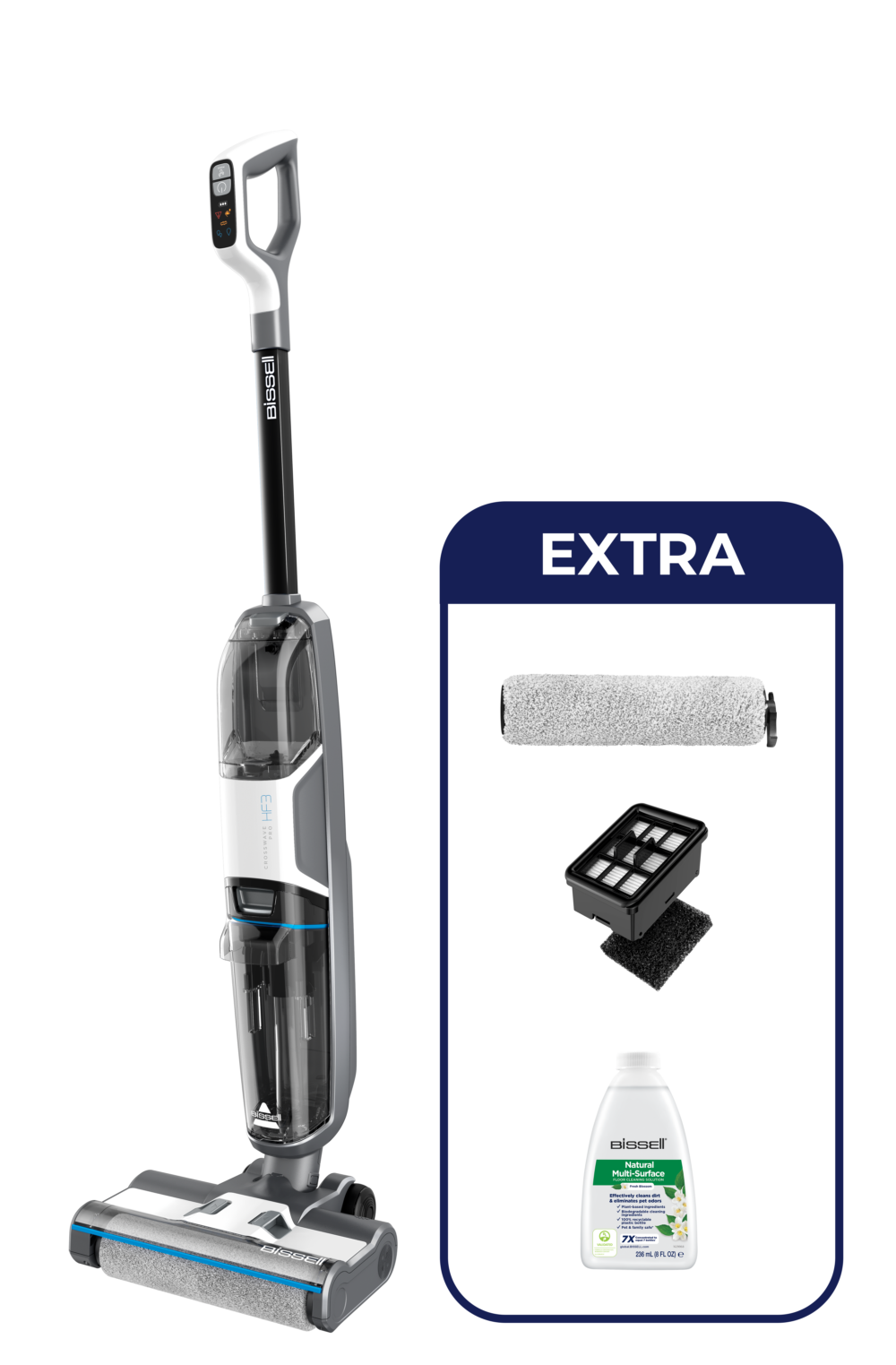 Bissell CrossWave®HF3 Cordless Pro 3641N - Juhtmeta varstolmuimeja