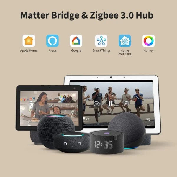 Aqara Panel Hub S1 Plus MP-K03D- Nutikodu hub - Image 8