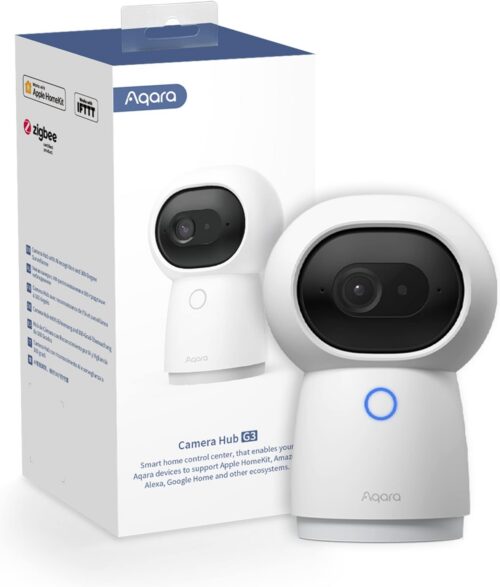 Aqara Camera Hub G3, 2K, näotuvastus - Turvakaamera koos nutikodu keskjaamaga (CH-H03)