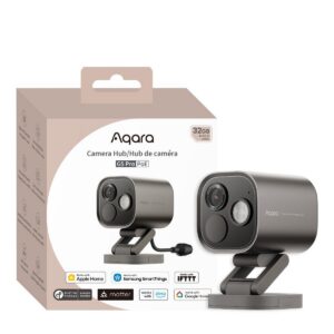 Aqara Camera Hub G5, 2.6K, PoE, CH-C03D-G - Turvakaamera koos nutikodu keskjaamaga