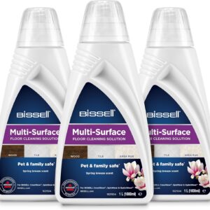 Põrandapuhastuslahus Bissell MultiSurface CrossWave seadmetele 3x1L