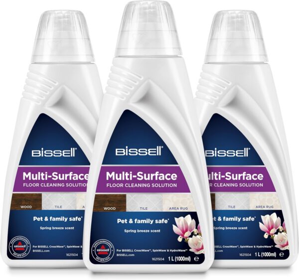 Põrandapuhastuslahus Bissell MultiSurface CrossWave seadmetele 3x1L