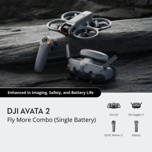 DJI AVATA 2 Fly More Combo (Single Battery) - Droon (CP.FP.00000150.08) - Image 3