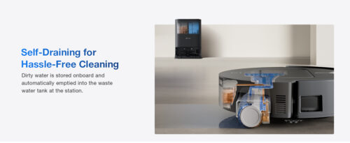Ecovacs DEEBOT T80 OMNI , OZMO ROLLER, märg- ja kuivpesu - Robottolmuimeja - Image 6
