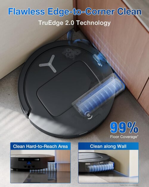Ecovacs DEEBOT T80 OMNI , OZMO ROLLER, märg- ja kuivpesu - Robottolmuimeja - Image 12