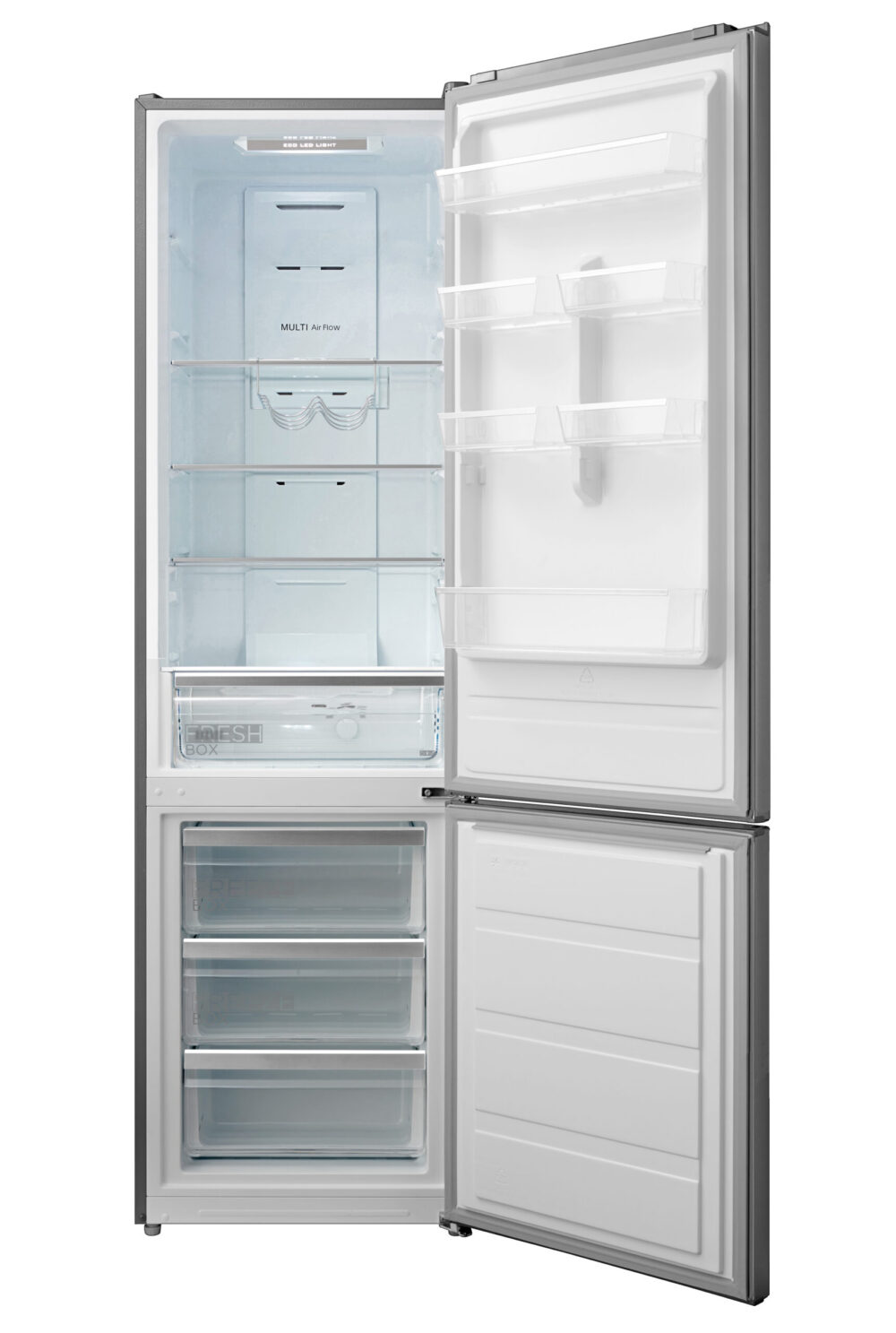 Midea MDRB489FGE02O, No Frost, 320 L, kõrgus 201 cm, hall - Külmik - Image 3