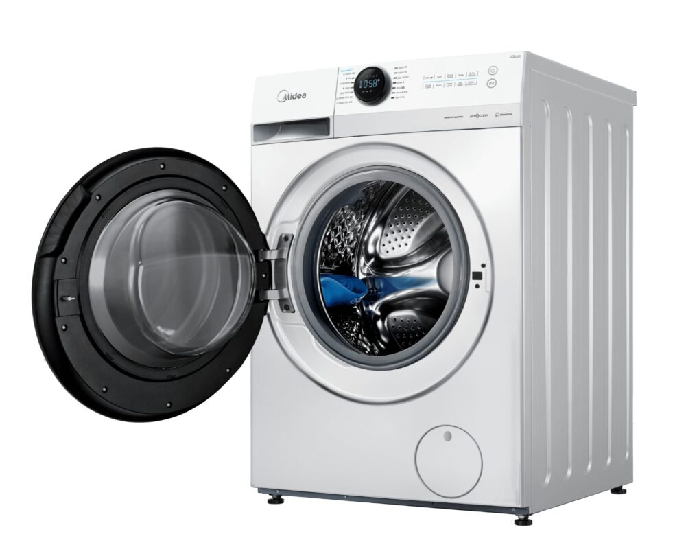 Midea MF200D80WB/W-HR 8/6kg, sügavus 48cm, 1400p/min - Kuivatiga Eestlaetav pesumasin - Image 4