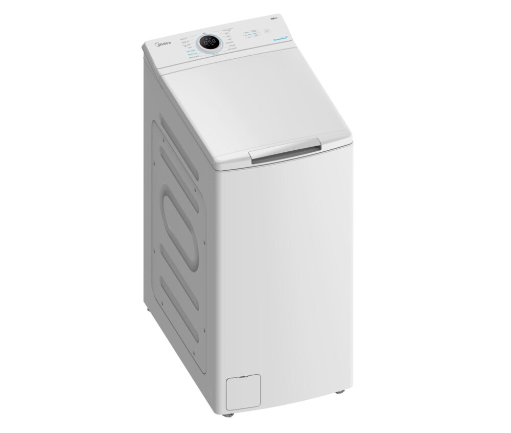Midea MF100T60B/W-HR 6kg, sügavus 61cm, 1200p/min - Pealtlaetav pesumasin