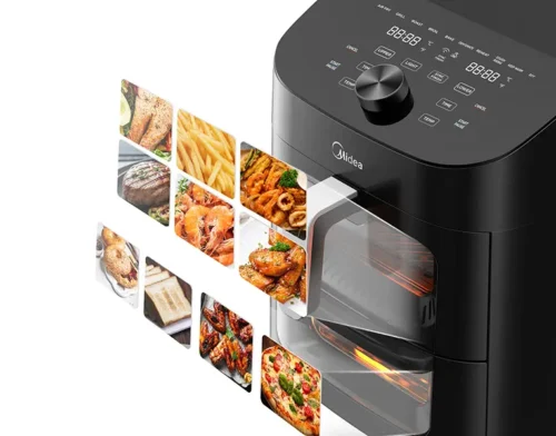 Midea MAD1100DADK  6,4L 1850W- Kuumaõhufritüür - Image 8