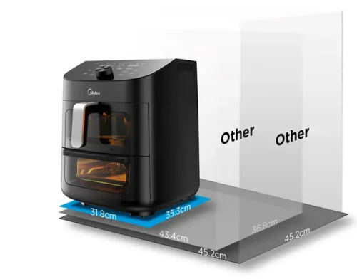 Midea MAD1100DADK  6,4L 1850W- Kuumaõhufritüür - Image 9