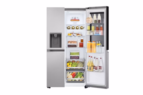 LG InstaView GSGV81PYLL , No Frost, 635L, kõrgus 179 cm, hall- SBS Külmik - Image 7