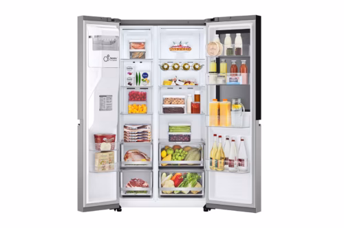 LG InstaView GSGV81PYLL , No Frost, 635L, kõrgus 179 cm, hall- SBS Külmik - Image 15