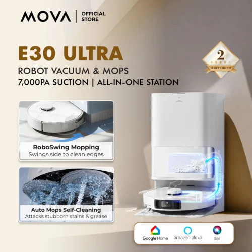 MOVA E30 Ultra  – Robottolmuimeja (RLE51SE) - Image 9