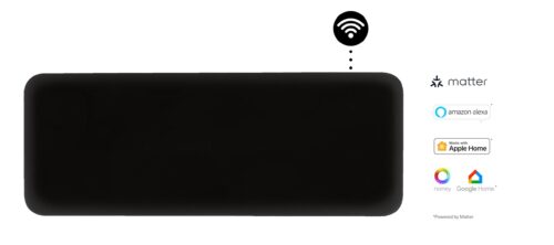 Mill Invisible Smart WiFi 1200W - Paneelradiaator (PA1200WIFI3B)