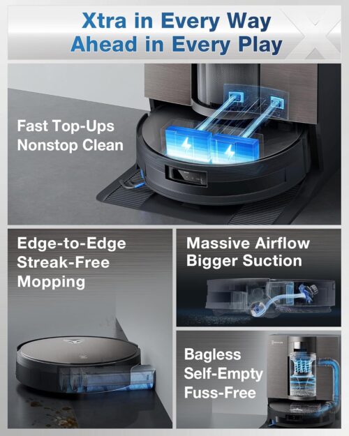 Ecovacs DEEBOT X11, märg- ja kuivpuhastus - Robottolmuimeja - Image 9
