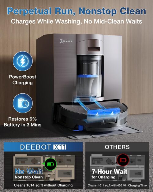 Ecovacs DEEBOT X11, märg- ja kuivpuhastus - Robottolmuimeja - Image 10