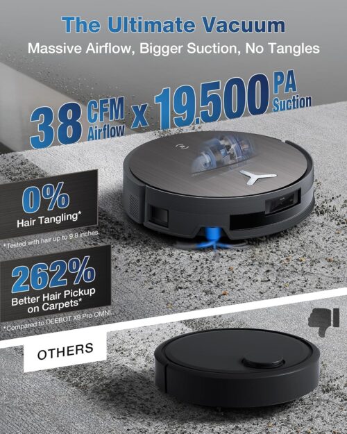 Ecovacs DEEBOT X11, märg- ja kuivpuhastus - Robottolmuimeja - Image 12