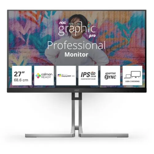 AOC LCD monitor Q27U3CV 27"