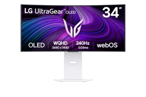 LG Curved OLED Monitor 34GX90SA-W 34"