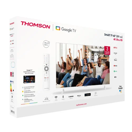 Thomson 43" 4K LED Google TV 43UG4S14W - Image 8