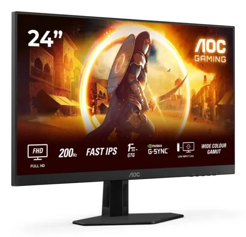AOC LCD monitor 24G4HRE 23,8" - Image 2