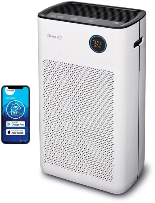 Clean Air Optima Intelligentne HEPA UV ionisaator õhupuhastaja CA-509Pro Smart