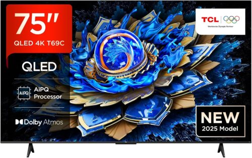 TCL 75" 4K UHD Google TV 75T69C