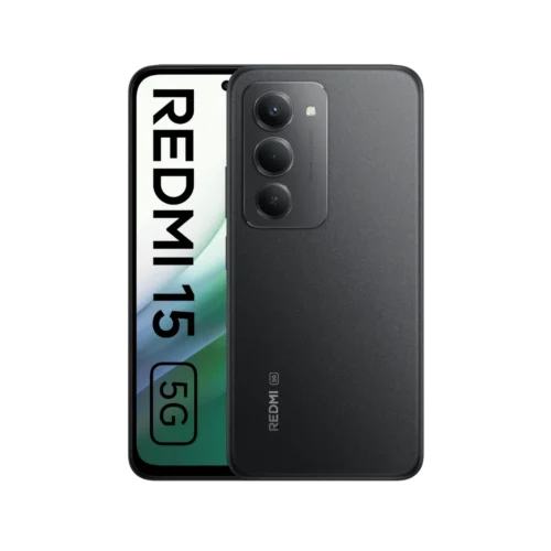 Xiaomi Redmi 15 5G 4/128 GB Dual SIM Midnight Black - Nutitelefon