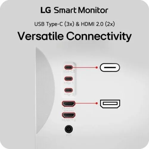 LG LCD monitor 32U850SA-W 31,5" - Image 16