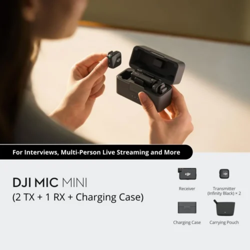 DJI Mic Mini – juhtmevaba mikrofonikomplekt CP.RN.00000433.02 - Image 2