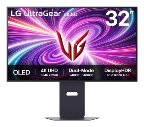LG UltraGear 32GX870A-B 32″ OLED Dual Mode Gaming Monitor