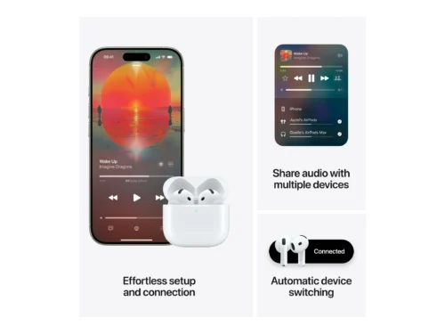 Apple Airpods 4 - Täisjuhtmevabad kõrvaklapid (MXP63ZM/A) - Image 4