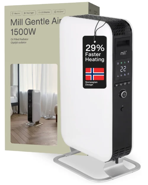 Mill Gentle Air 2000W 16-24 m² - Õliradiaator (AB-H1500DN) - Image 3