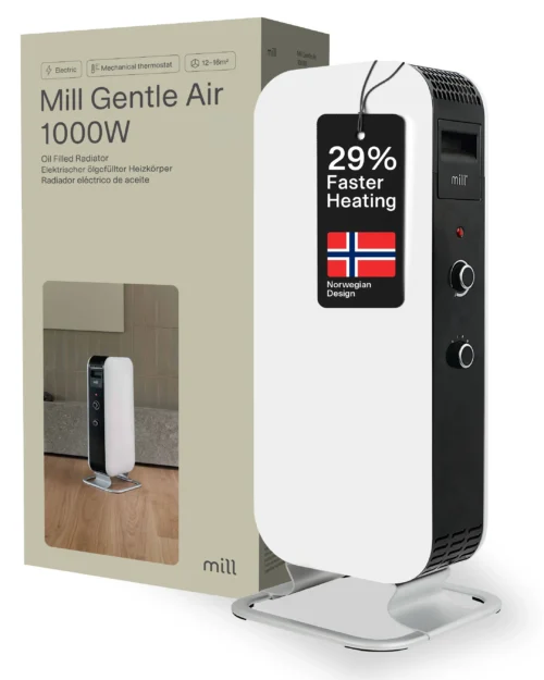 Mill Gentle Air 1000W 12-16 m² Õliradiaator ( AB-H1000MEC) - Image 3