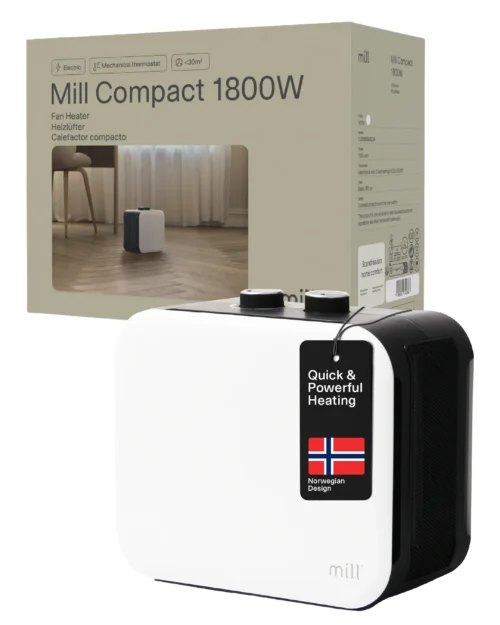 Mill Compact PTC 1800 W 10-30 m² - Soojapuhur (CUS1800MECW) - Image 6