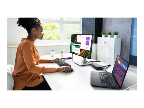 Dell UltraSharp U2424H 24" IPS Full HD Monitor 210-BKTZ – 120Hz, USB Hub, Pivot - Image 9