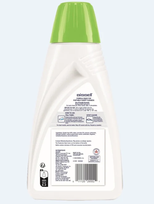 Vaipade puhastuslahus Bissell PET Spot and Stain tekstiilipesuritele 2L - Image 3