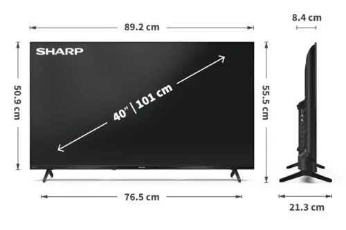 Sharp 40″ Full HD SHARP Google TV™ 40HF3265E - Image 10
