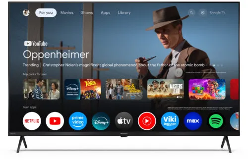 Sharp 43″ 4K Ultra HD QLED Google TV™ 43HP5265E - Image 2
