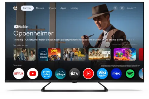 Sharp 43″ 4K Ultra HD QLED Google TV™ 43HP6265E - Image 2